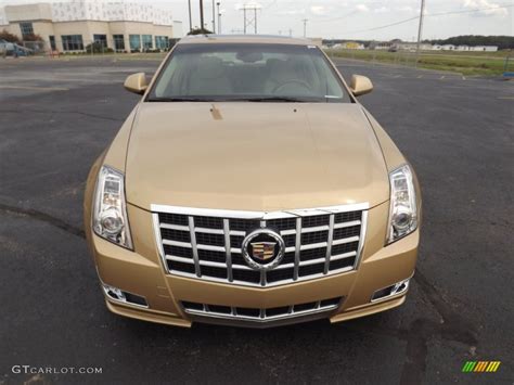 2013 Summer Gold Metallic Cadillac Cts 36 Sedan 71634025 Photo 2