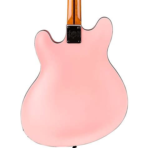 Fender Tom Delonge Starcaster Electric Guitar Satin Shell Pink Guitar