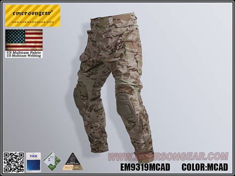 Emerson Pantalon G Tactical Pants Muticam Arid W Nyco