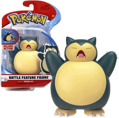 POKEMON BATTLE FEATURE FIGURE SNORLAX FIGURKA 14444506318 Allegro Pl