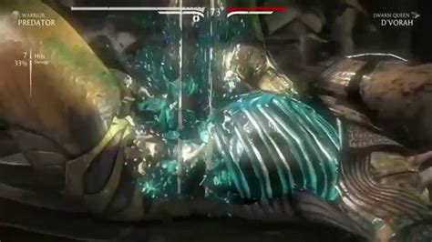 Mortal Kombat X Predator Vs D Vorah Flawless X Ray Faction Kill On Medium Difficulty Youtube