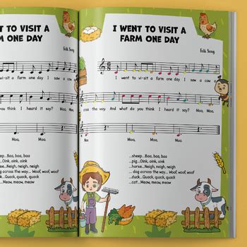 I Went To Visit A Farm One Day Folk Song Boomwhackers Recorder