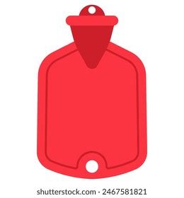 Hot Water Bottle Pain Relief Vector Stock Vector Royalty Free 2467581821 Shutterstock