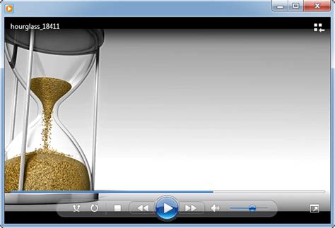 Hourglass video animation - FPPT