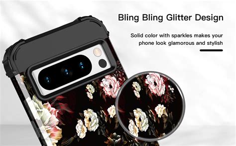 Amazon Lontect For Google Pixel Pro Case Floral Shockproof