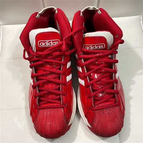 Adidas Mens 8 5 Pro Model 2g Basketball Sneakers Gem