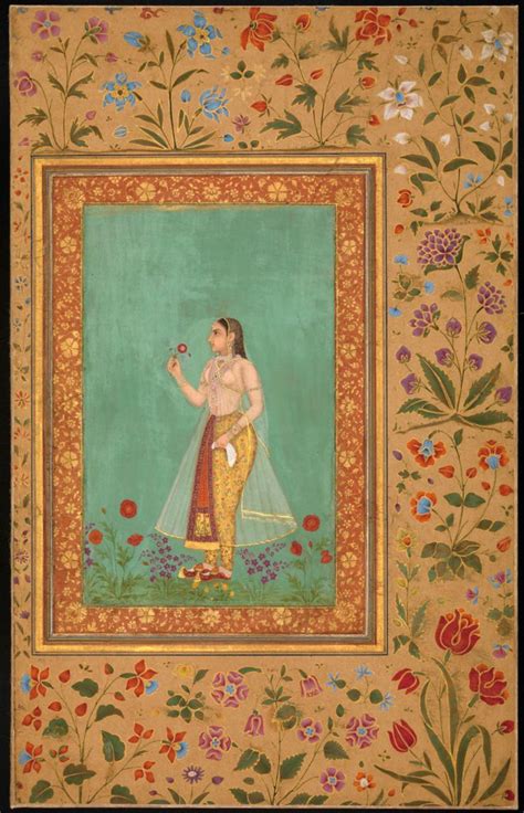 A Mughal Woman Ca 1630 45 Mughal Virginia Museum Of Fine Arts Kunst