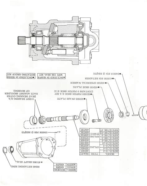 Vickers Fixed Displacement Transmission Motor Hydrostatic Pump Repair