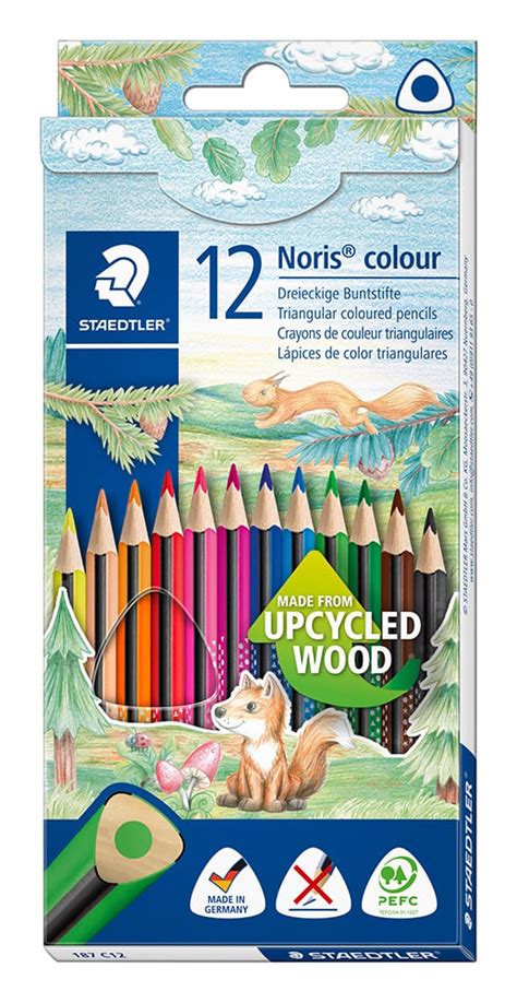 Staedtler Noris Colour Crayon De Couleur Triangulaire En Bois