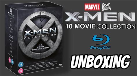 X Men 10 Movie Collection 2021 Blu Ray Box Set Unboxing Youtube