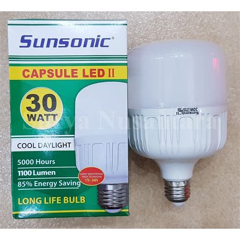 Jual Lampu Led Capsule Nagano Sunsonic 30w 30 Watt Hemat Terang