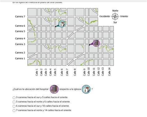 Ayuda Prueba Saber De Matematicas En La Figura Se Muestra El Plano De