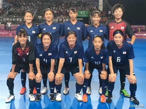 U 18フットサル日本女子代表 初の国際試合を勝利で飾る～第3回ユースオリンピック競技大会（2018／ブエノスアイレス）～｜jfa｜公益財団