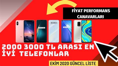 Tl Arasi En Y F Yat Performans Canavari Telefonlar