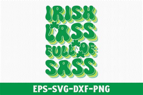 Irish Lass Full Of Sass Graphic By Creativeartist · Creative Fabrica