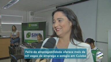 MTTV 1ª Edição Cuiabá Feira da empregabilidade oferece mais de mil