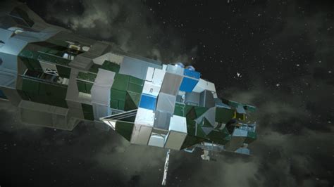 Space Engineers Encounter Mercenary Wreckage V Blueprint Ship