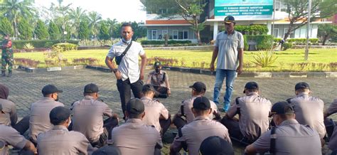 Serah Terima Anggota Satpam Di Kawasan Industri Nusantara KINRA PT