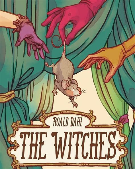 Ronald Dahl The Witches For My Portfolio I Did A Series Of Illustrations About The Famous Dahl