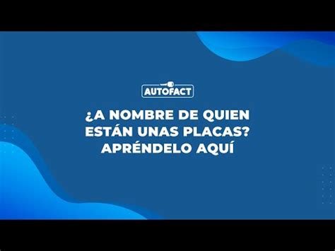 Como Saber De Quien Es Un Coche Por La Matricula Gratis Peregrino