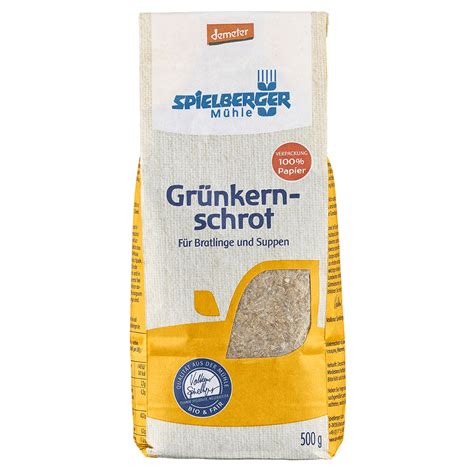 Bio Gr Nkernschrot G Von Spielberger Bei Greenist De