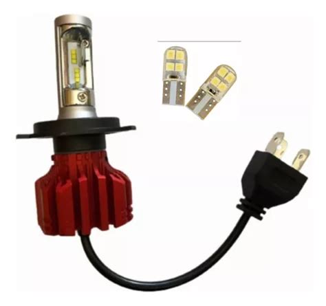 Lampara Cree Led F1 20000 Lm H4 Luz Baja Alta Moto Rouser Ns