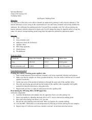 Lab Report Melting Point Pdf Sylvana Martinez Chem Section