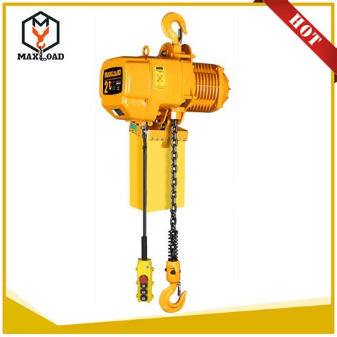 Nippon Nitchi Ton Electric Chain Hoist With High Quality China