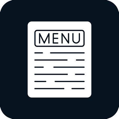 Menu Vector Icon Design 21240652 Vector Art At Vecteezy