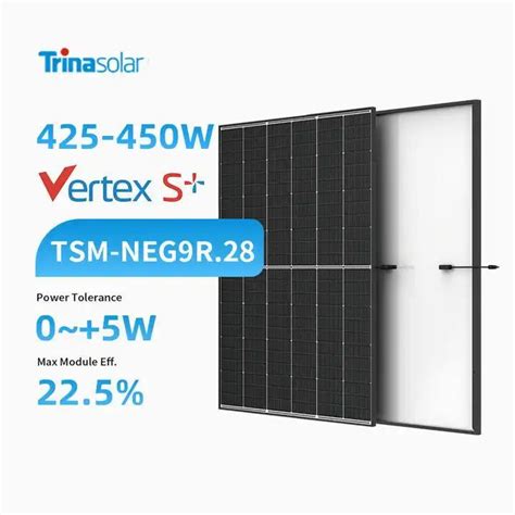 Trina Tsm Neg9r 28 N Type Solar Panel 415W 425W 435W Dual Glass Vertex