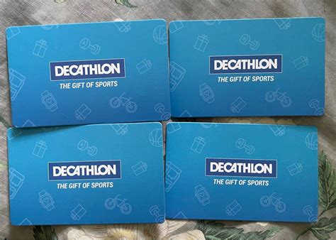 Decathlon Gift Card Tickets Vouchers Vouchers On Carousell