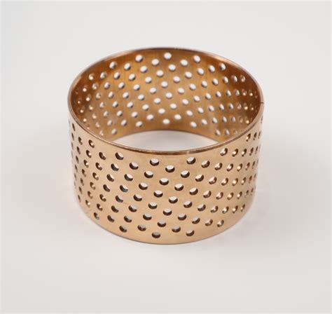 Wb Custom Bronze Bush Copper With Perforated Holes Fb Wrapped