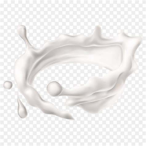 Illustration of milk splash premium vector PNG - Similar PNG