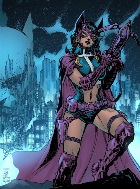 Artwork Huntress By Jim Lee R DCcomics