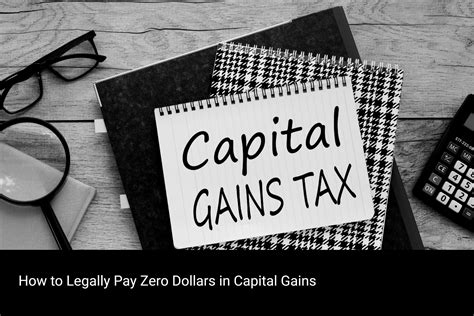 How to Legally Pay Zero Dollars in Capital Gains | MDRN Wealth