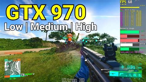 Battlefield 2042 Open Beta GTX 970 R5 5600X Low Medium High