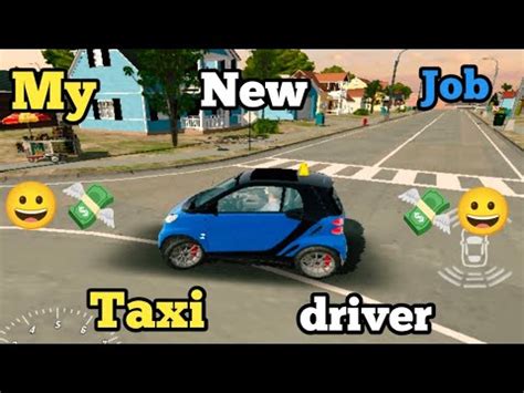 My New Job Taxi Driver Car Parking Multiplayer Youtube