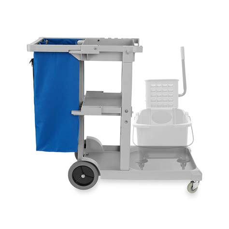 Dryser Commercial Janitorial Cleaning Cart On Wheels Housekeeping