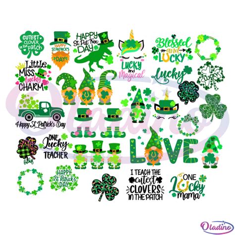 Happy St Patricks Day Disney Minnie Svg Digital File Minnie Svg