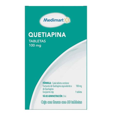 Quetiapina Medimart Mg Tabletas Walmart