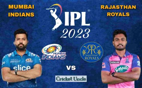 Ipl Match Prediction Mi Vs Rr Will Mi Disappoint Its Fans