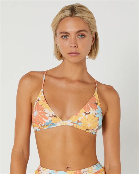 Rip Curl Sunrise Session Crossback Tri Dusty Orange Surfstitch