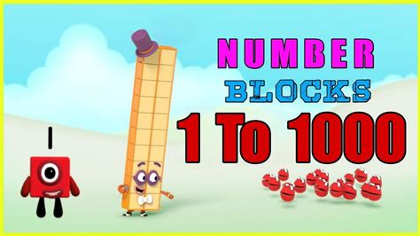 Looking For Numberblocks 1000 Standing Tall Skip Counting To 1000 ...