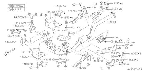 Subaru Crosstrek L Cvt Base Exhaust Manifold Heat Shield