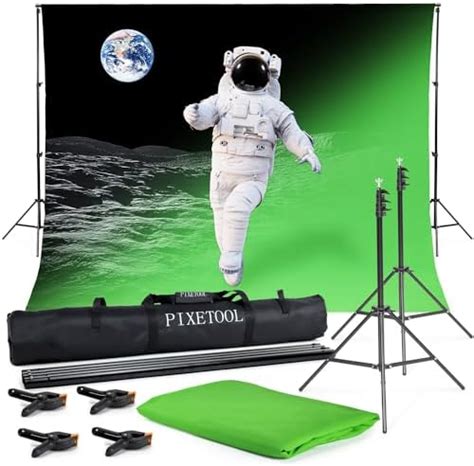 Pixetool Green Screen M X M Con Supporto M X M Sfondo