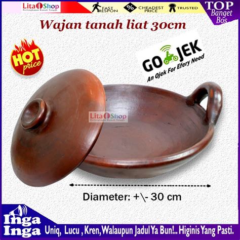 Jual Wajan Tanah Liat Gerabah Cm Shopee Indonesia