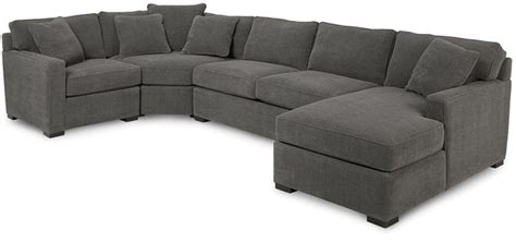 Radley 4-piece Fabric Modular Sectional sofa | AdinaPorter