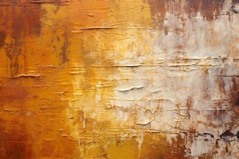 Textura De Gesso Pintado Laranja Na Parede Foto Premium