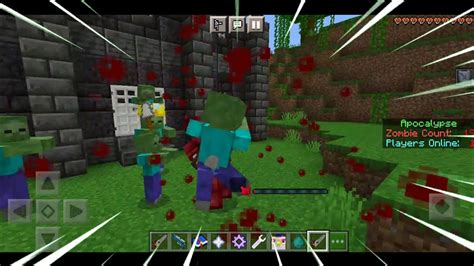 MELHOR ADDON MOD DE APOCALIPSE ZUMBI NO MINECRAFT PE YouTube