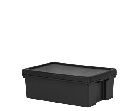 24l 36l 45l 62l Heavy Duty Recycled Plastic Stackable Storage Box Lids